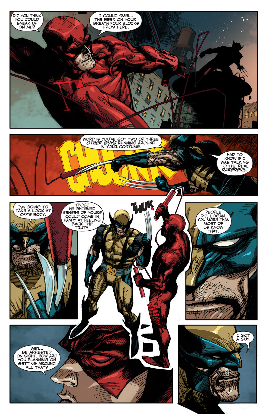 Read online Fallen Son: The Death of Captain America comic -  Issue #1 - 10