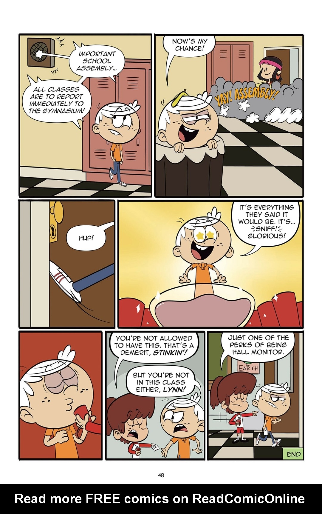 Read online The Loud House Back To School Special comic -  Issue # Full - 48