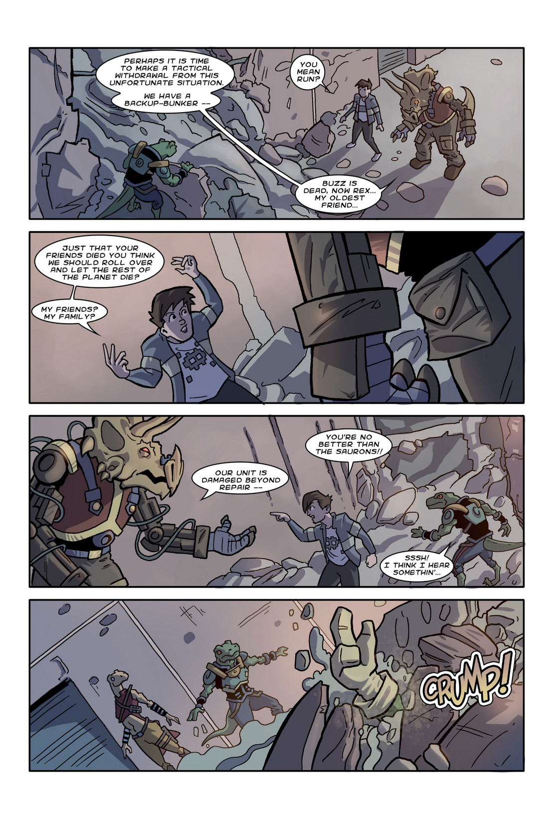 Read online Dinocorps comic -  Issue # TPB - 60