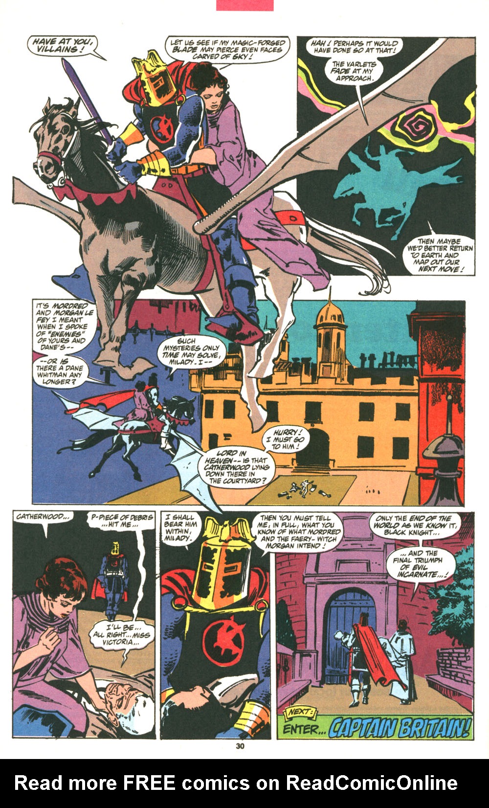 Read online Black Knight (1990) comic -  Issue #1 - 23
