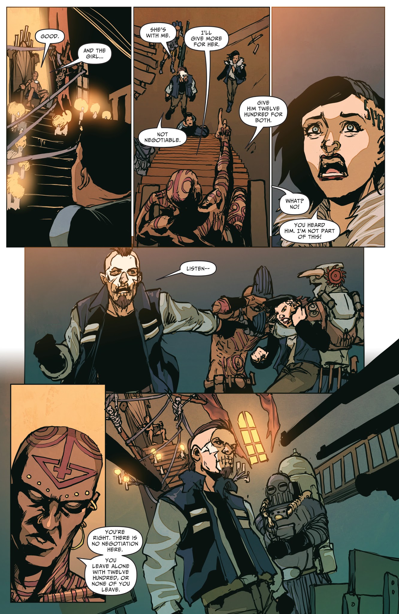Read online The Courier: From the Ashes comic -  Issue #5 - 8