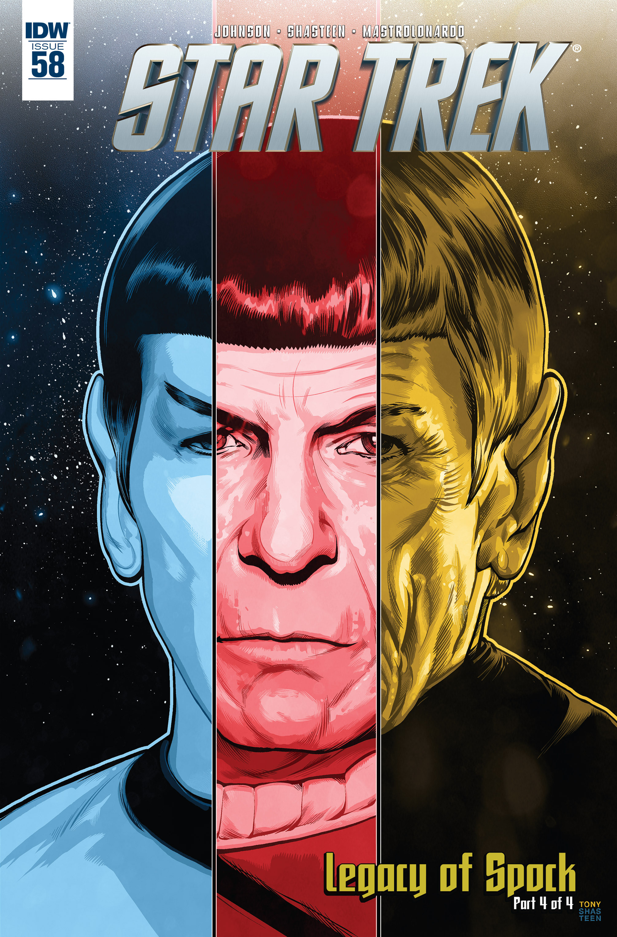 Read online Star Trek (2011) comic -  Issue #58 - 1