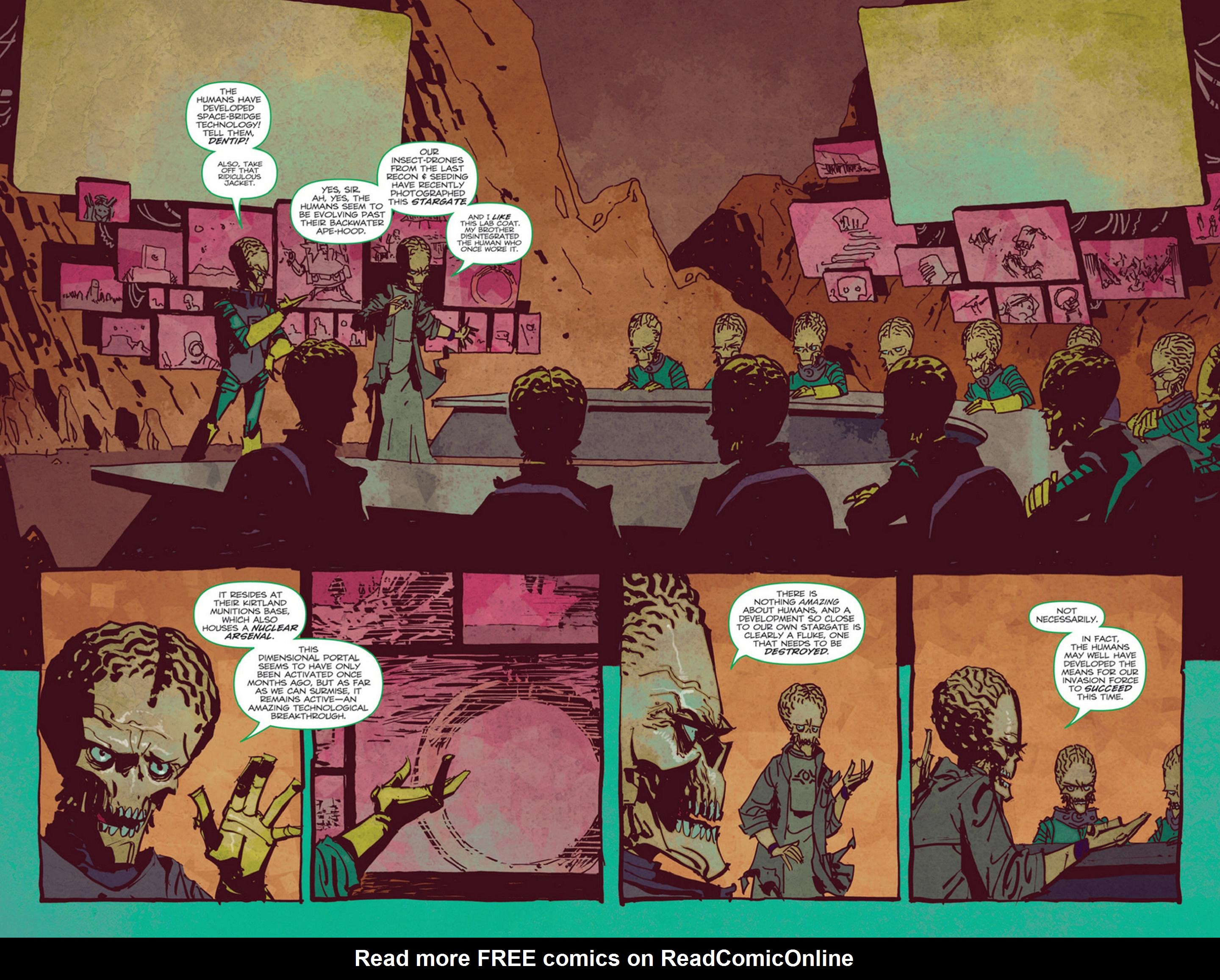 Read online Mars Attacks Zombie VS. Robots comic -  Issue # Full - 6