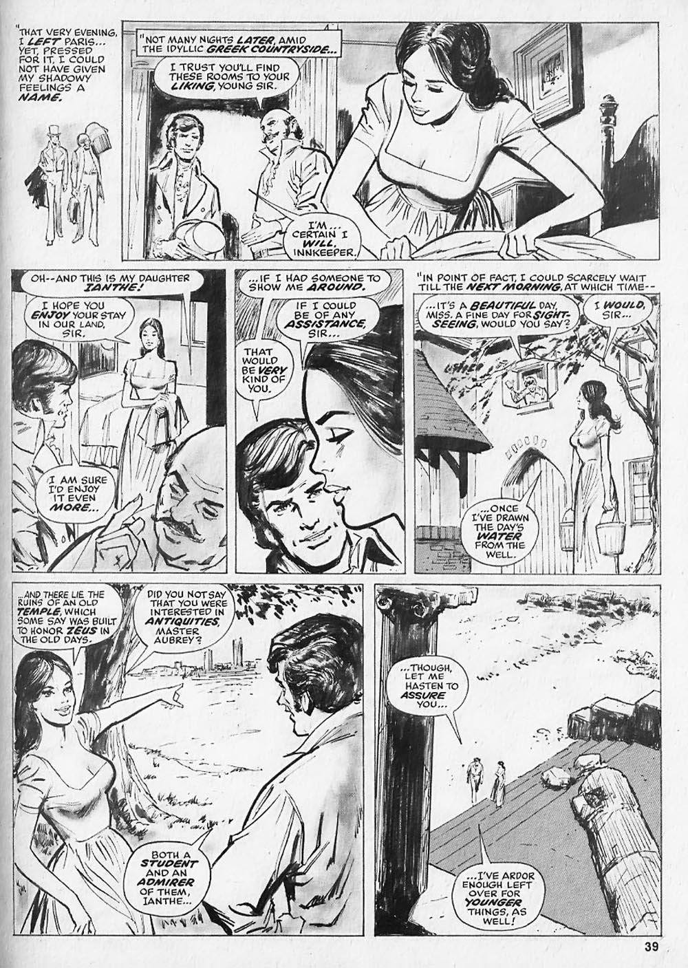 Read online Vampire Tales comic -  Issue #1 - 39