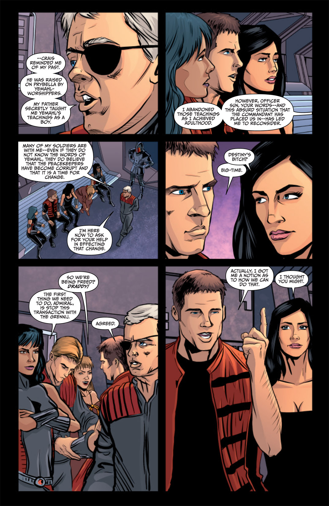 Read online Farscape (2009) comic -  Issue #12 - 9