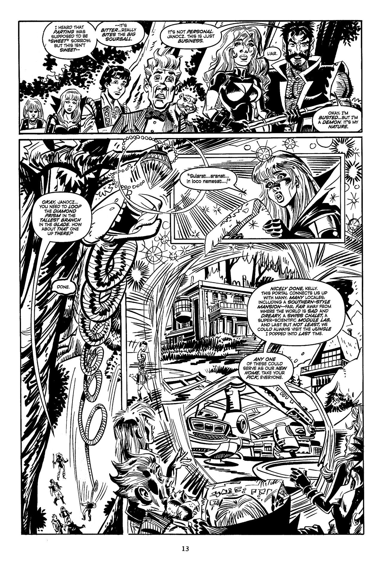 Read online Soulsearchers and Company comic -  Issue #82 - 15