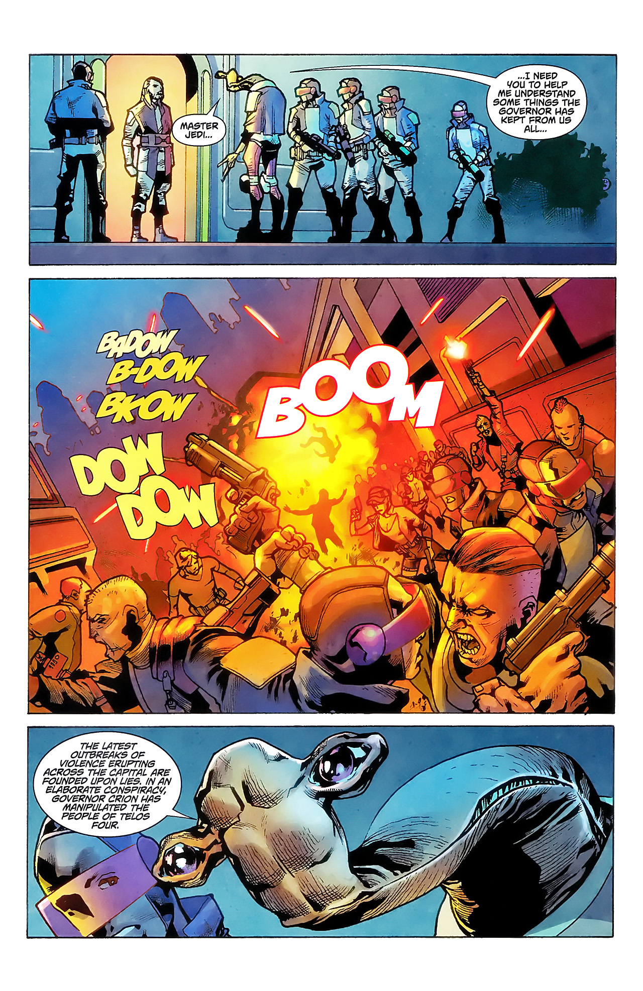 Read online Star Wars: Jedi - The Dark Side comic -  Issue #5 - 11