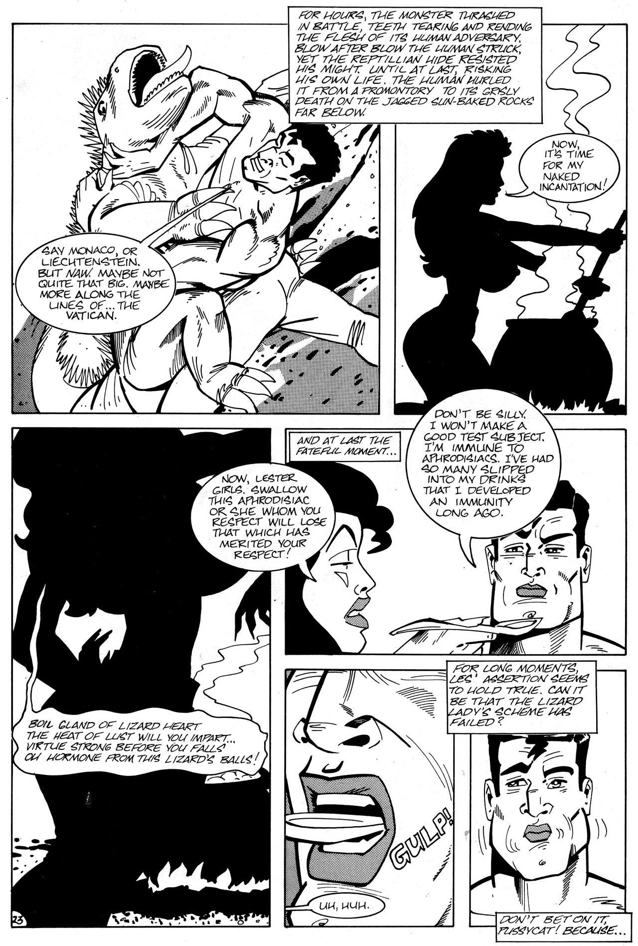 Read online Lizard Lady comic -  Issue #3 - 25