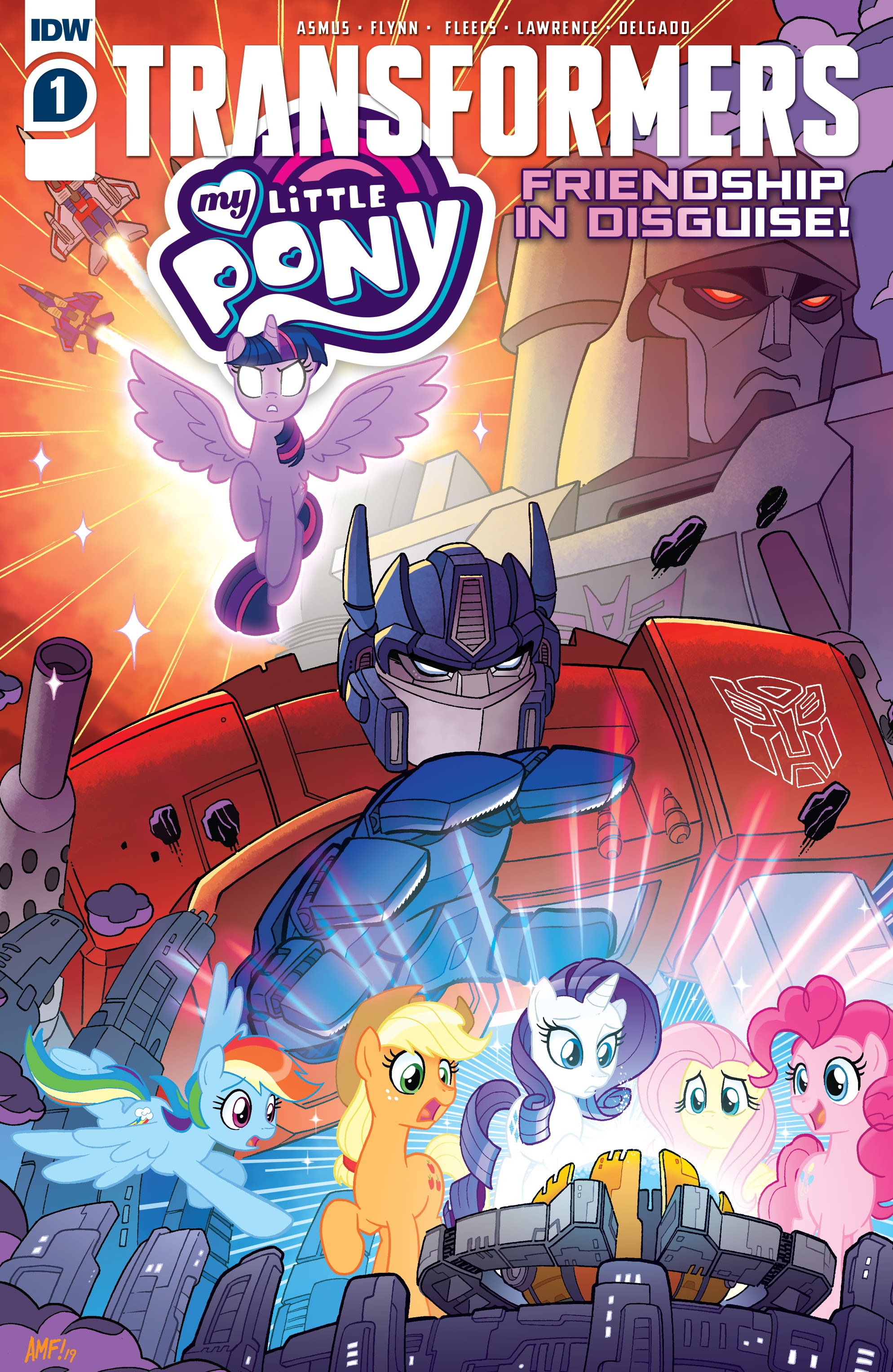 Read online My Little Pony/Transformers comic -  Issue #1 - 1