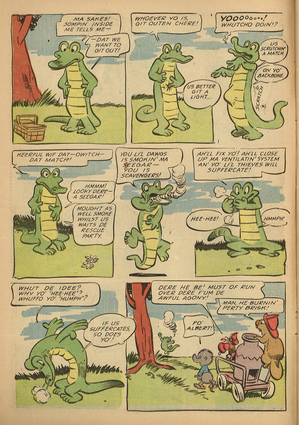 Read online Animal Comics comic -  Issue #24 - 10