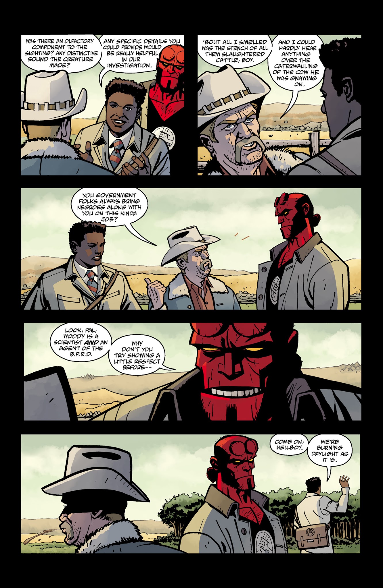 Read online Hellboy and the B.P.R.D.: 1955 ― Secret Nature comic -  Issue # Full - 5