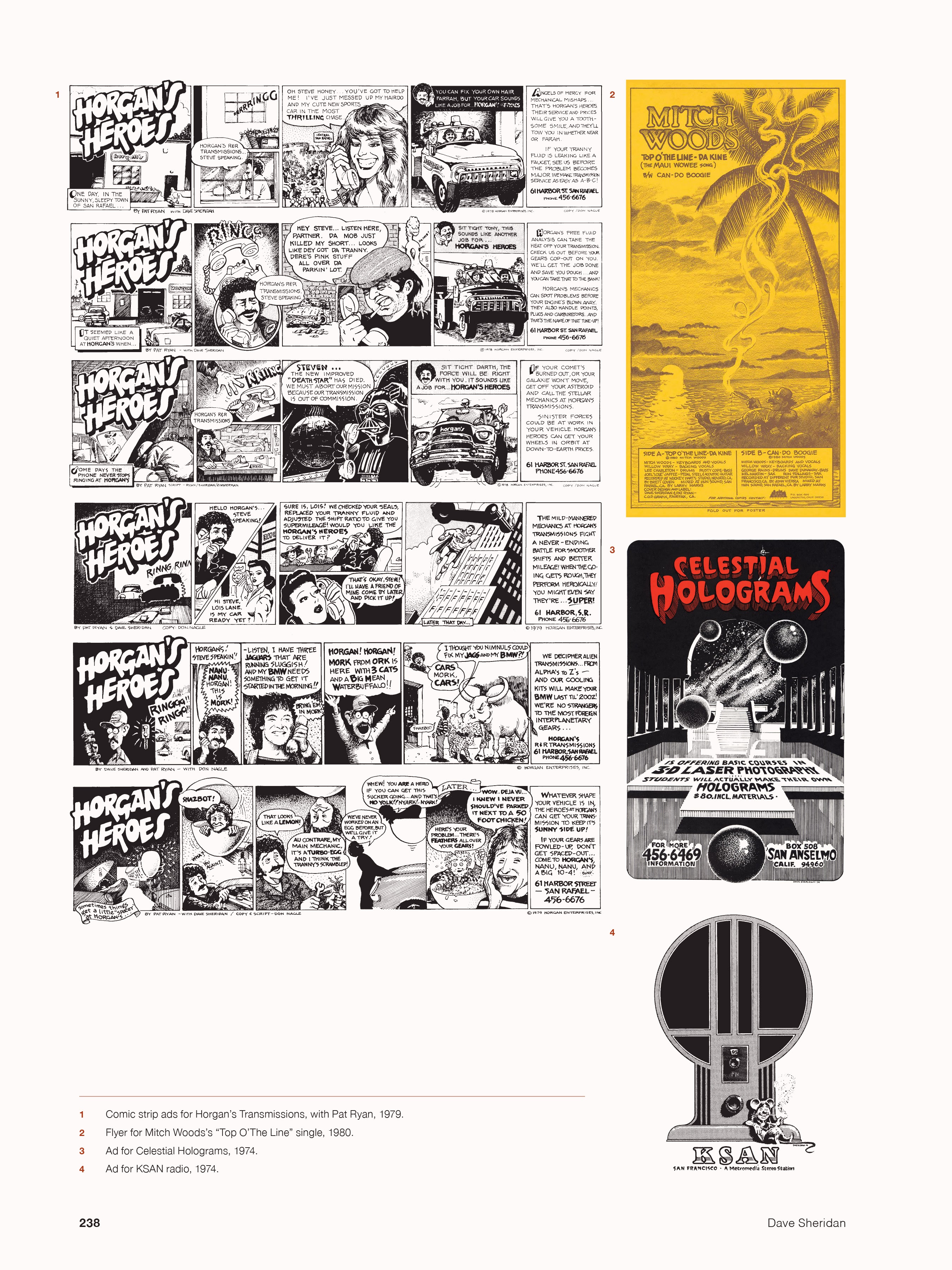 Read online Dave Sheridan: Life with Dealer McDope, the Leather Nun, and the Fabulous Furry Freak Brothers comic -  Issue # TPB (Part 3) - 50
