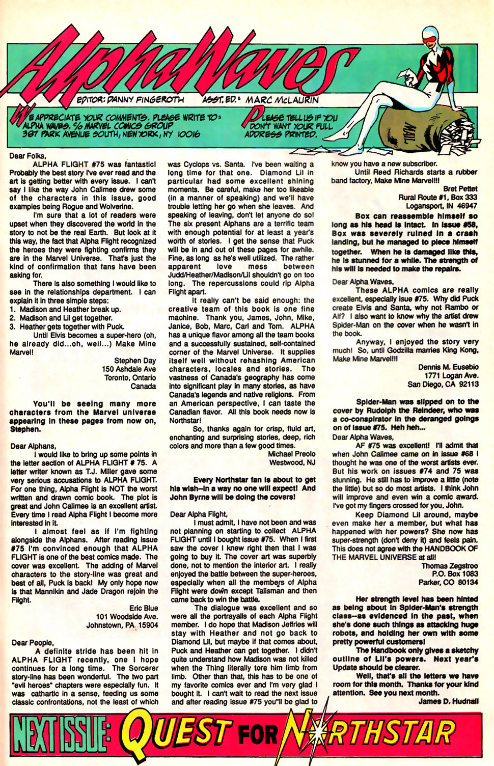Read online Alpha Flight (1983) comic -  Issue #80 - 26