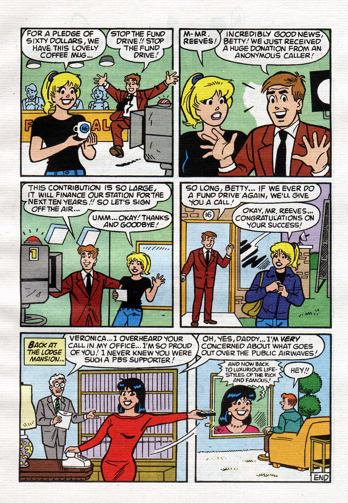 Read online Betty and Veronica Digest Magazine comic -  Issue #147 - 18