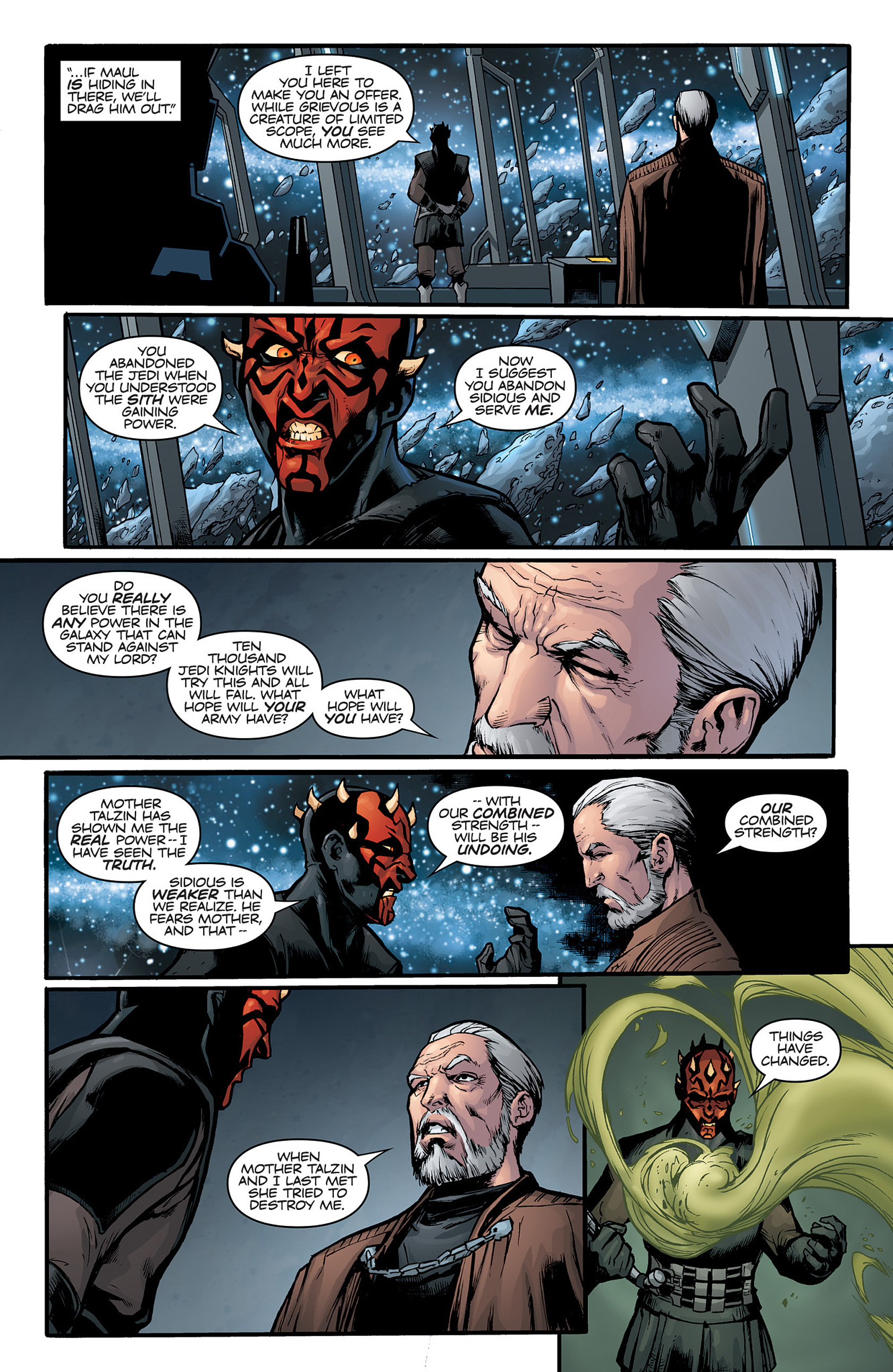 Read online Star Wars: Darth Maul - Son of Dathomir comic -  Issue #3 - 9