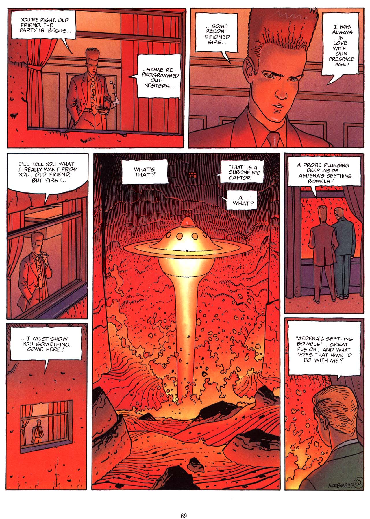 Read online Epic Graphic Novel: Moebius comic -  Issue # TPB 9 - 71