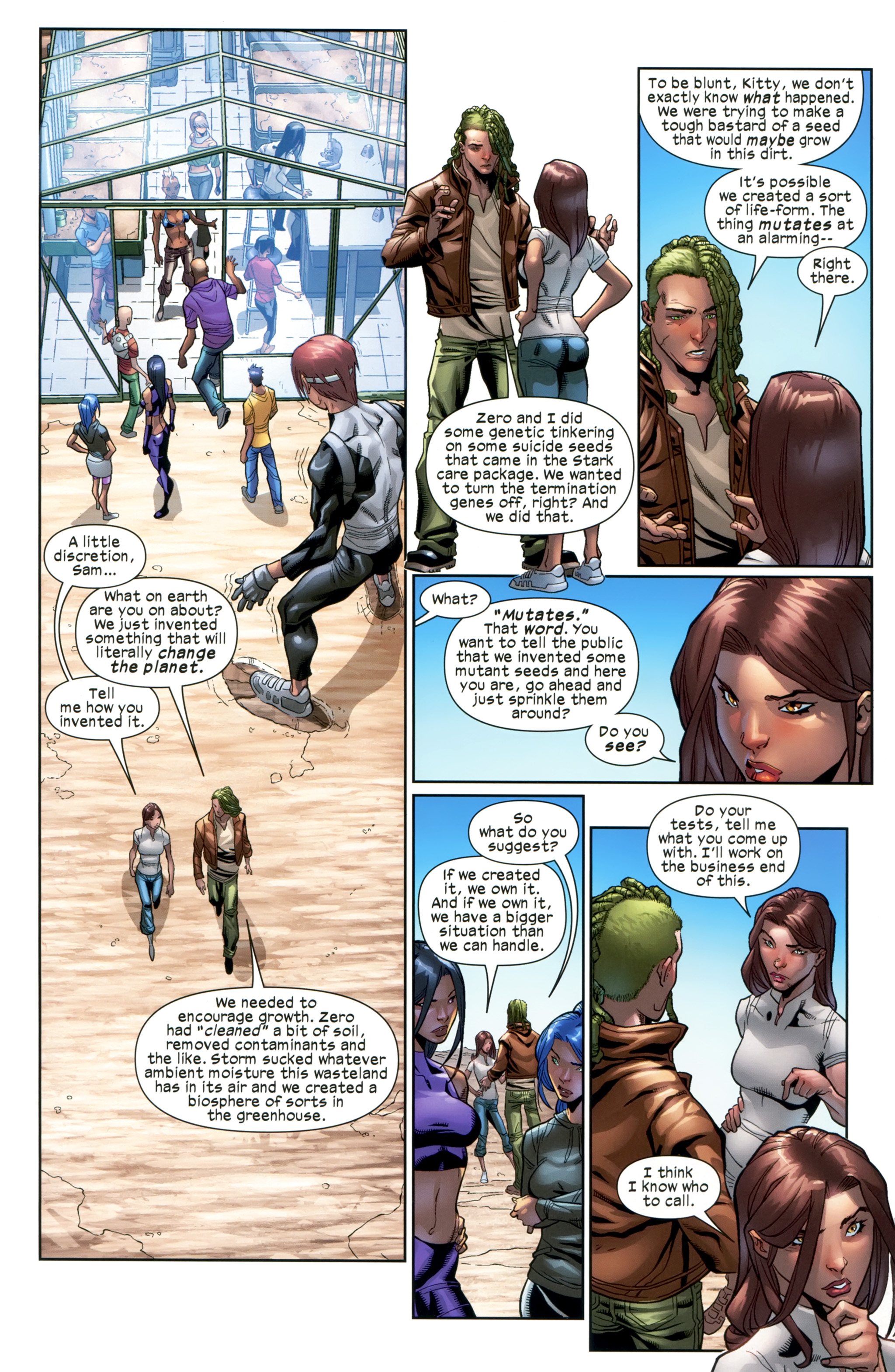 Read online Ultimate Comics X-Men comic -  Issue #20 - 13