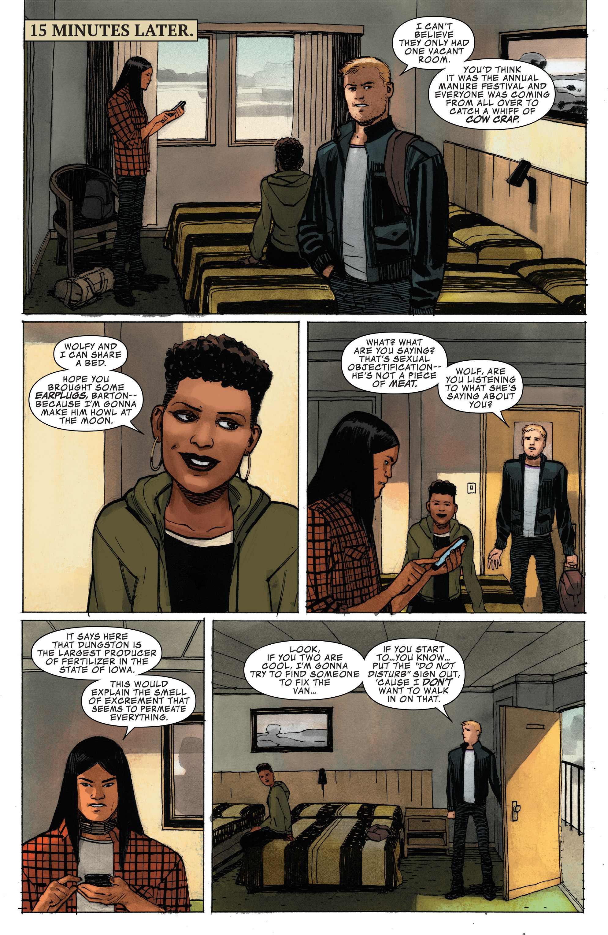 Read online Occupy Avengers comic -  Issue #5 - 8
