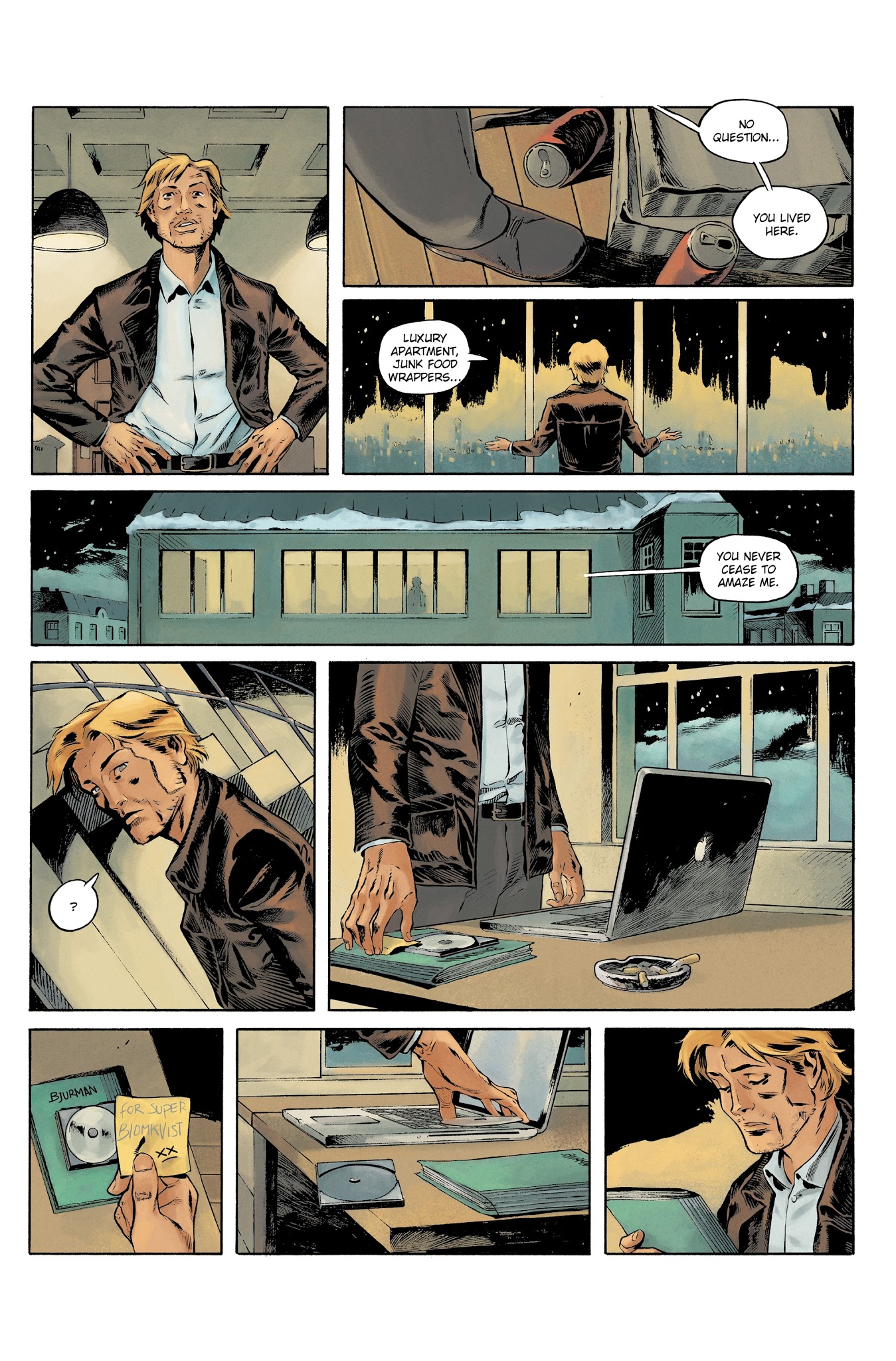 Read online Millennium: The Girl Who Played With Fire comic -  Issue #2 - 23