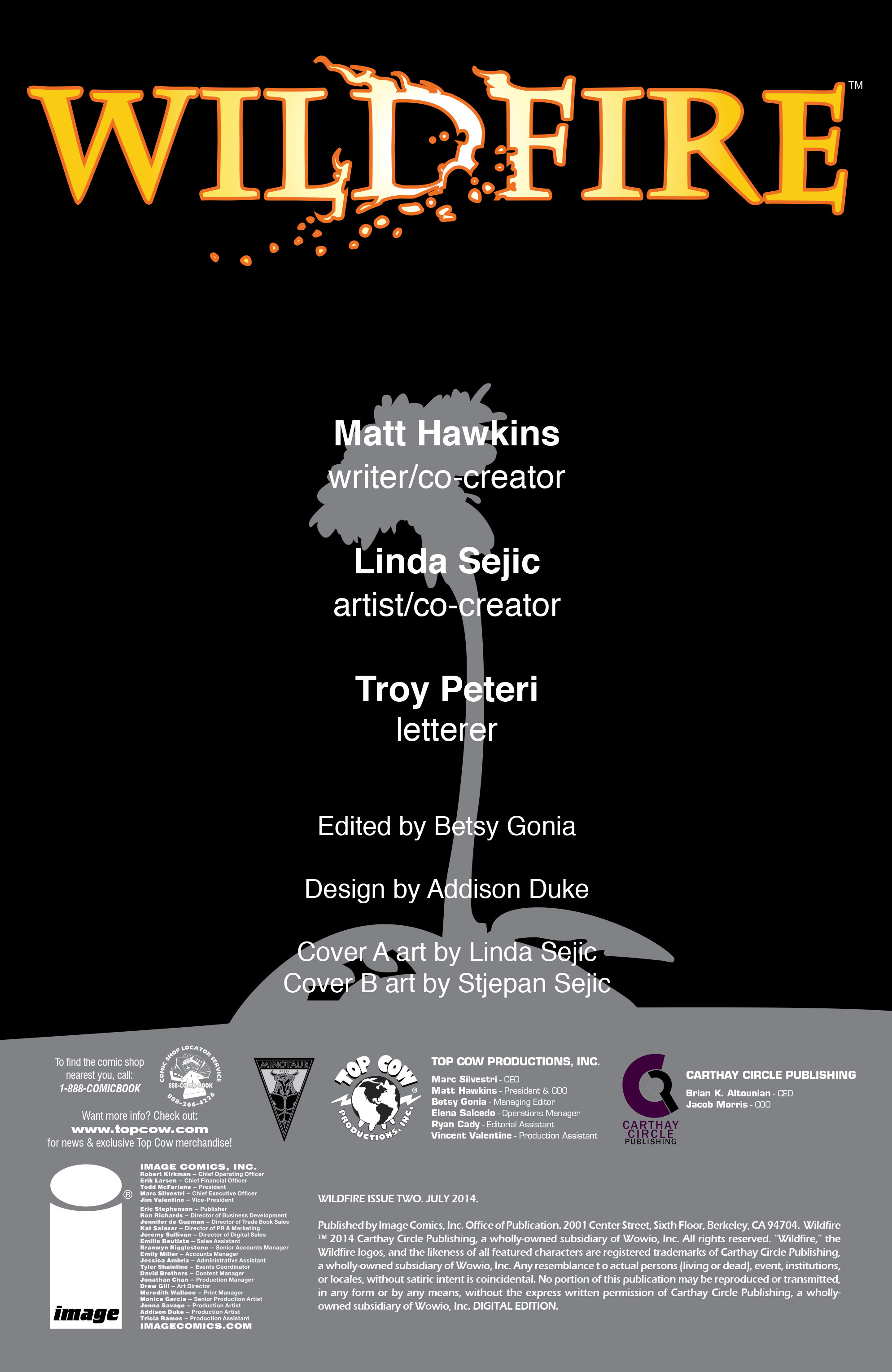 Read online Wildfire comic -  Issue #2 - 2