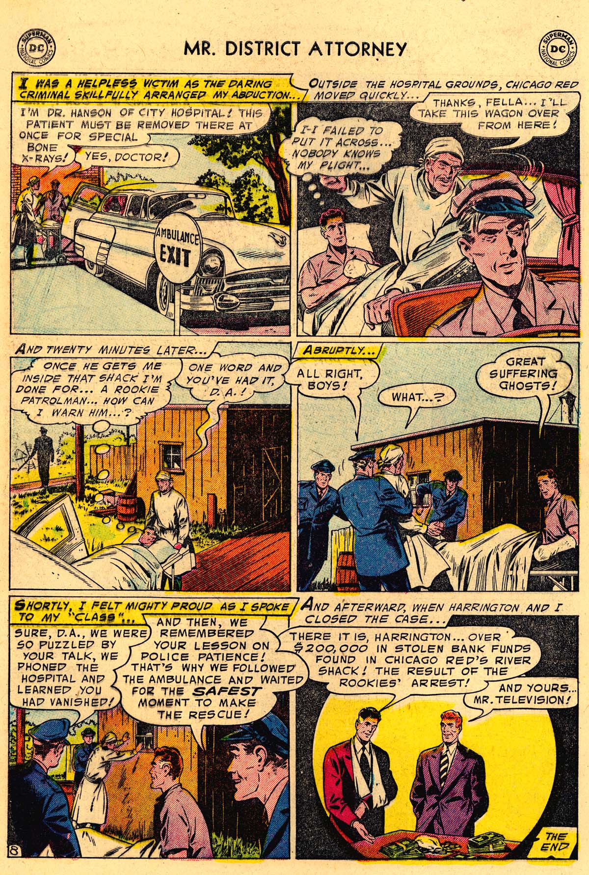 Read online Mr. District Attorney comic -  Issue #49 - 10