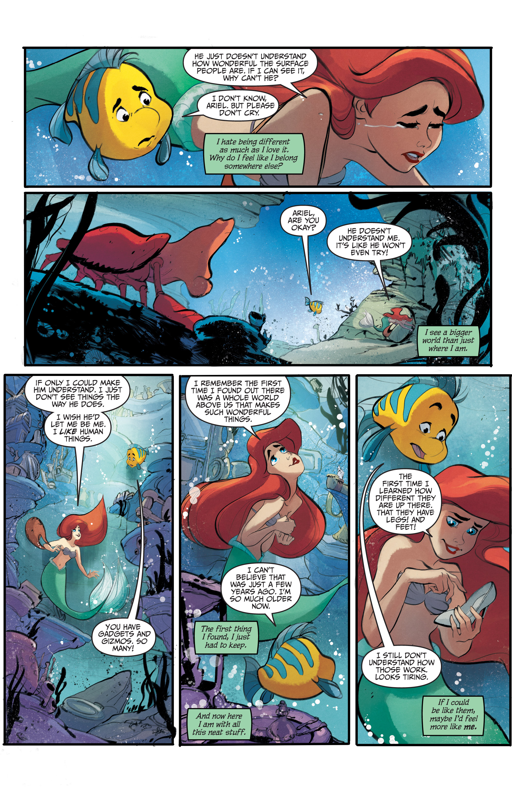 Read online Disney The Little Mermaid comic -  Issue #1 - 10