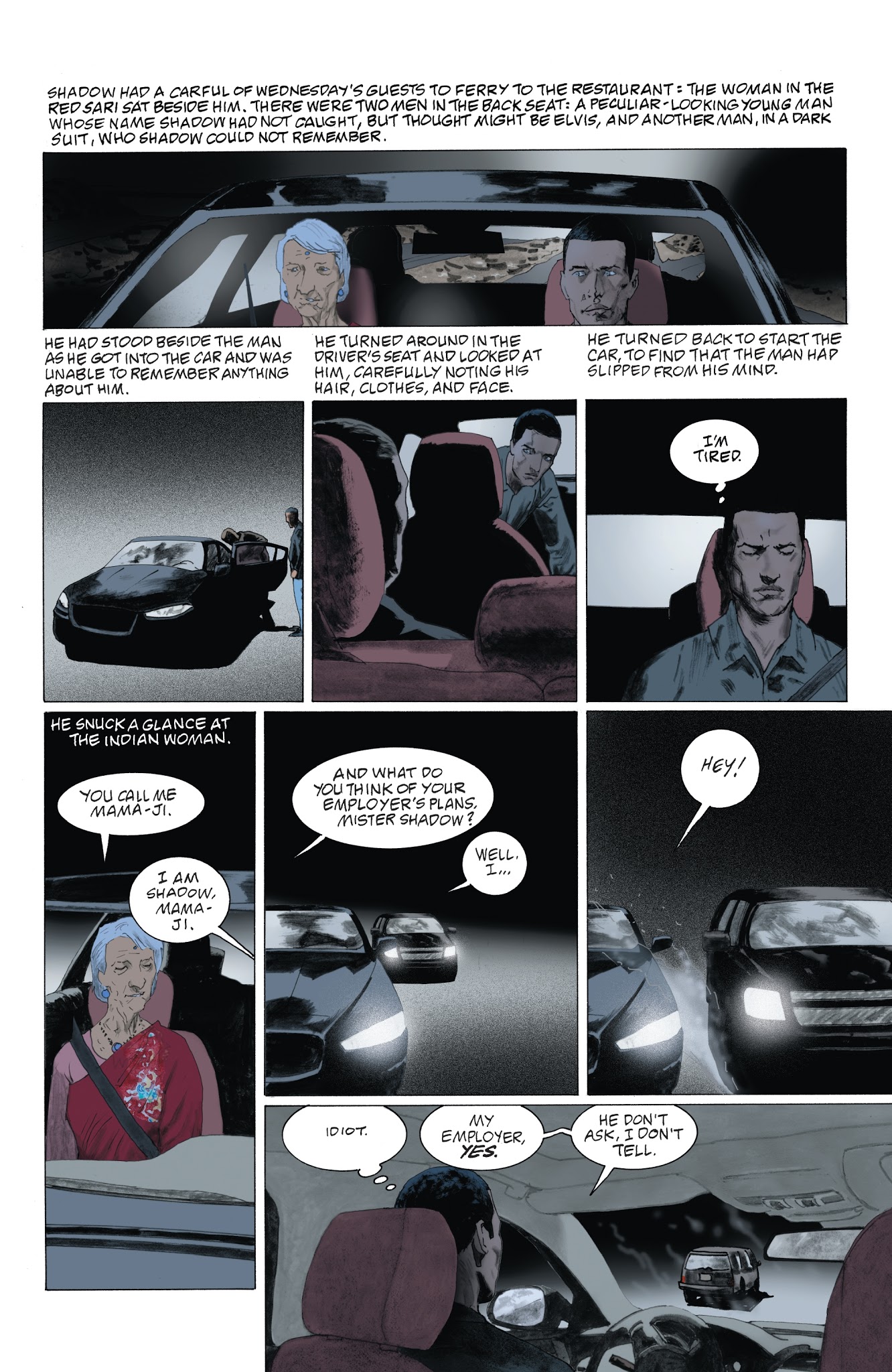 Read online American Gods: Shadows comic -  Issue #6 - 17