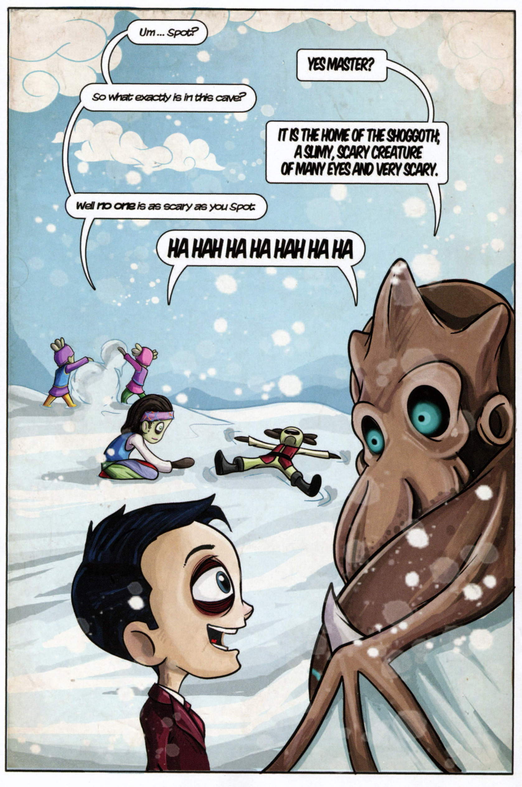 Read online Free Comic Book Day 2016 comic -  Issue # Howard Lovecraft and the Frozen Kingdom - 16