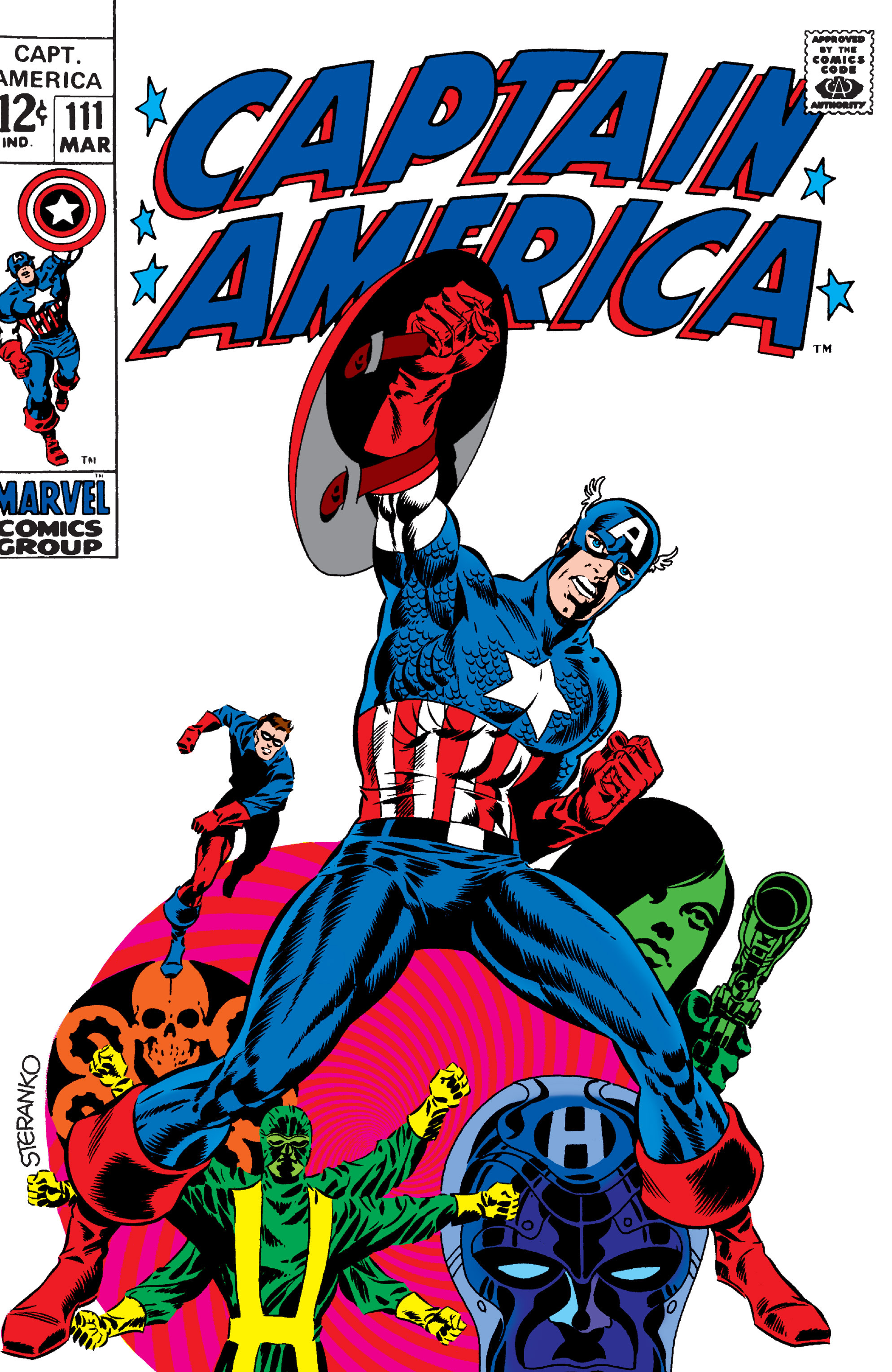 Read online Marvel Masterworks: Captain America comic -  Issue # TPB 3 (Part 3) - 14