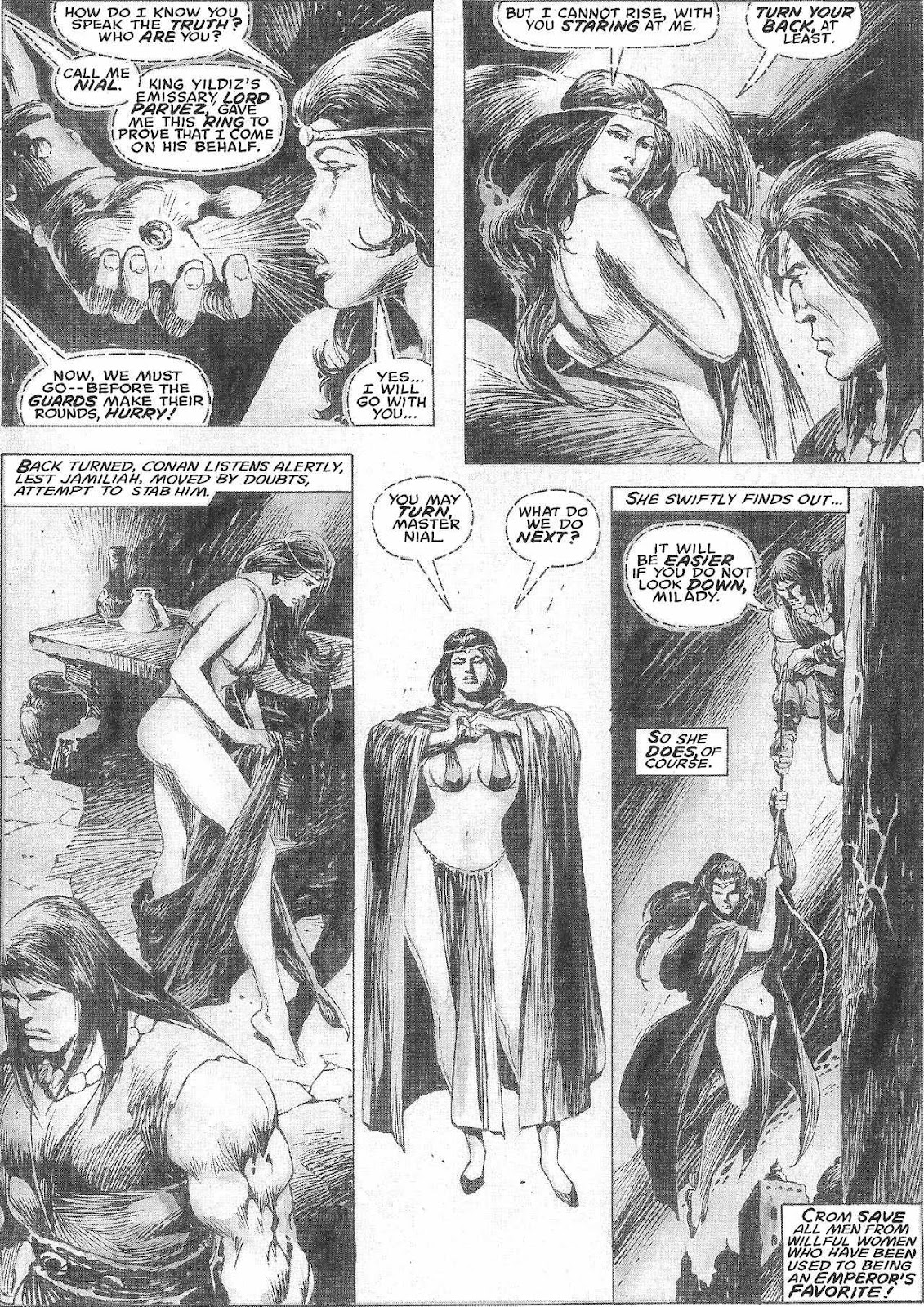 The Savage Sword Of Conan issue 209 - Page 31