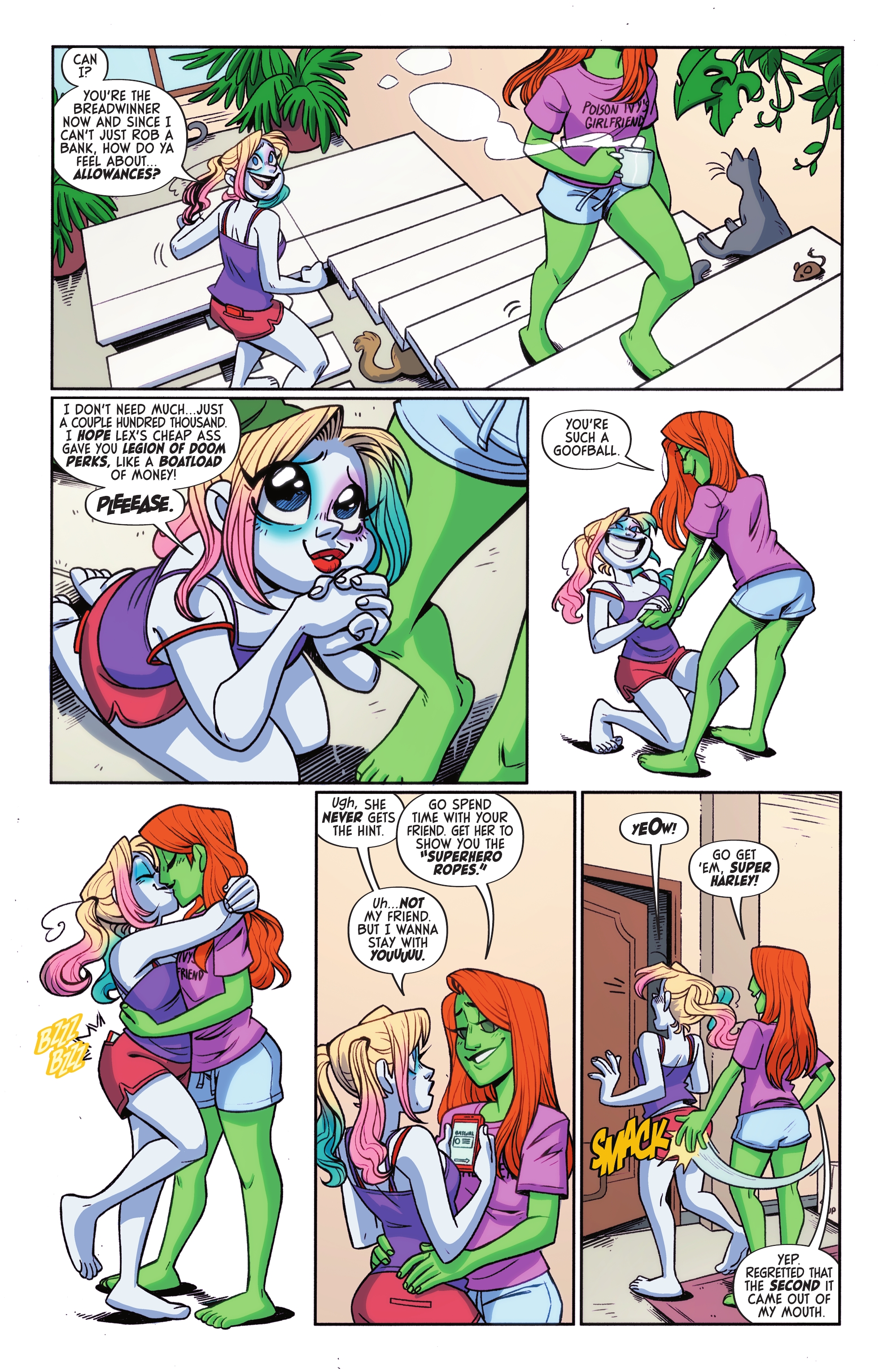 Read online Harley Quinn: The Animated Series: Legion of Bats! comic -  Issue #4 - 6