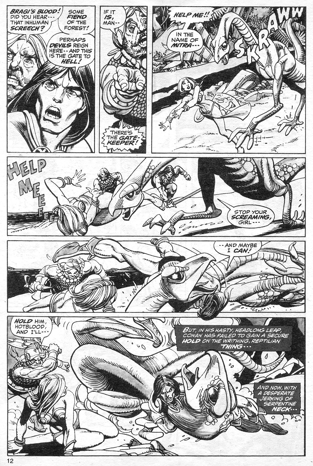 Read online The Savage Sword Of Conan comic -  Issue #13 - 12