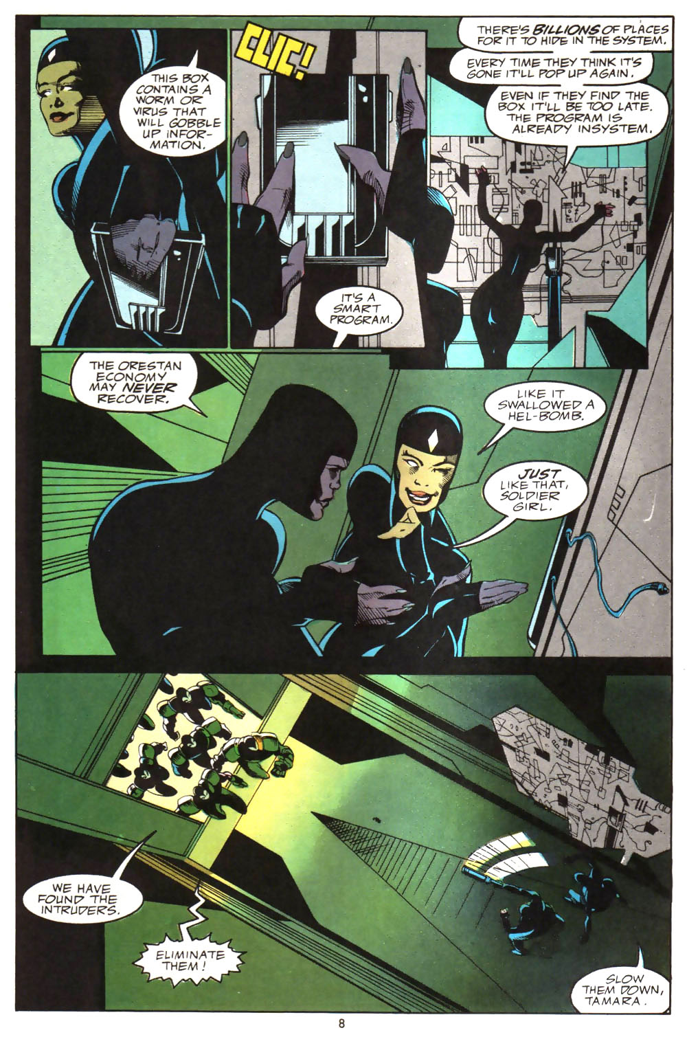 Read online Alien Legion (1987) comic -  Issue #9 - 10