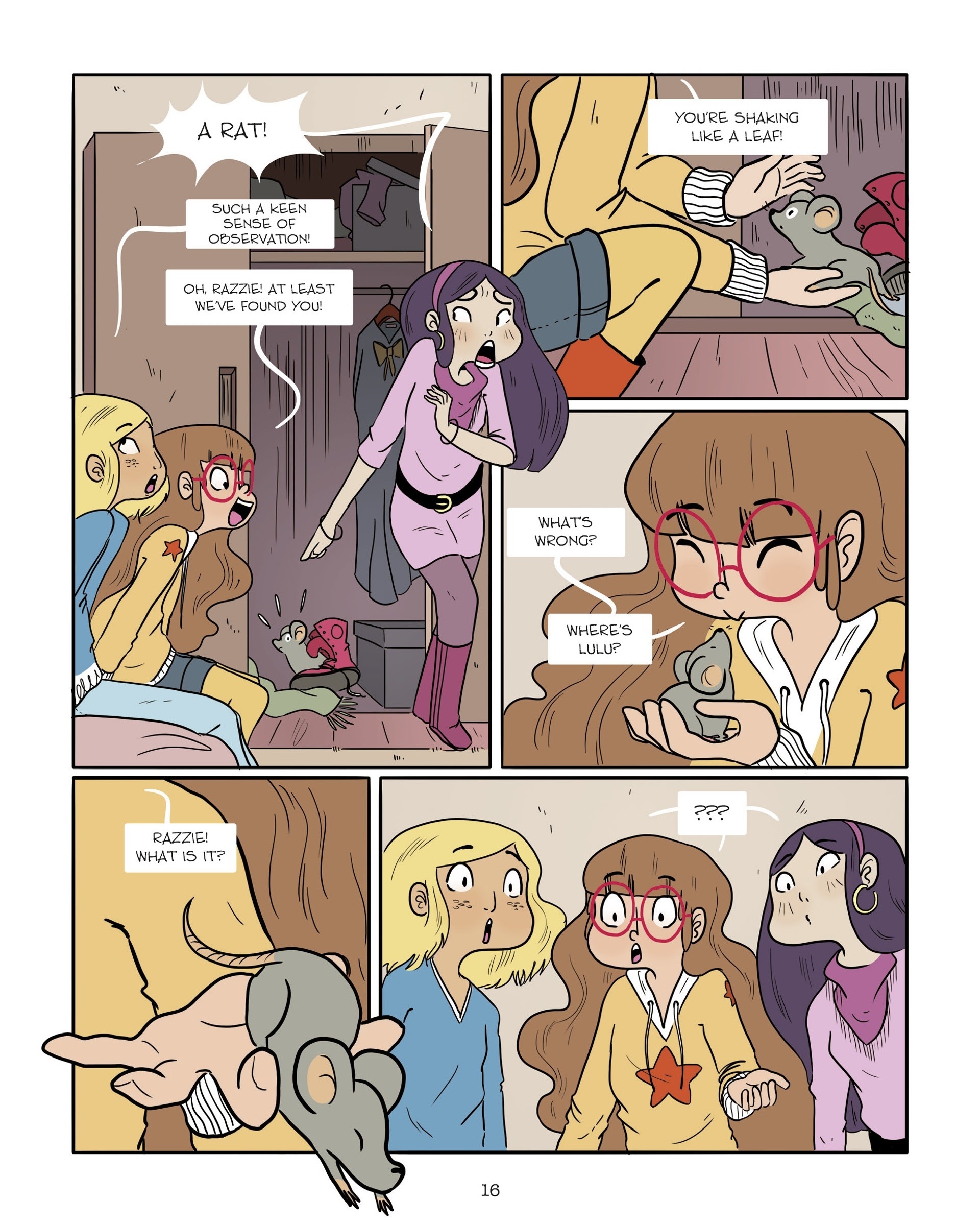 Read online Rainbow Girls: Let's Save Lulu! comic -  Issue # TPB - 14