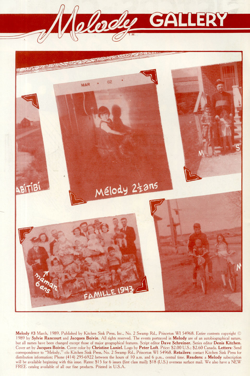 Read online Melody comic -  Issue #3 - 2