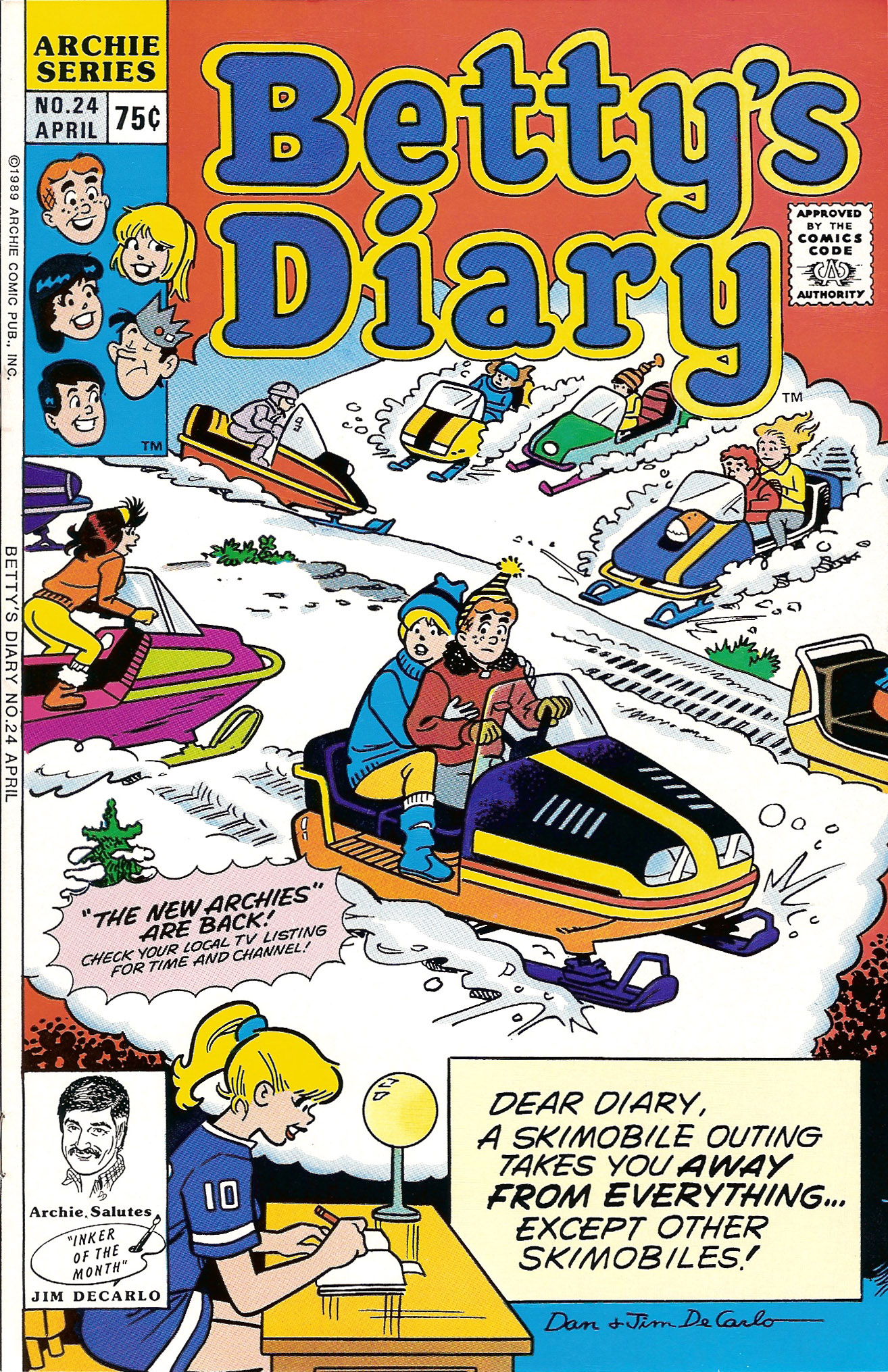 Read online Betty's Diary comic -  Issue #24 - 1