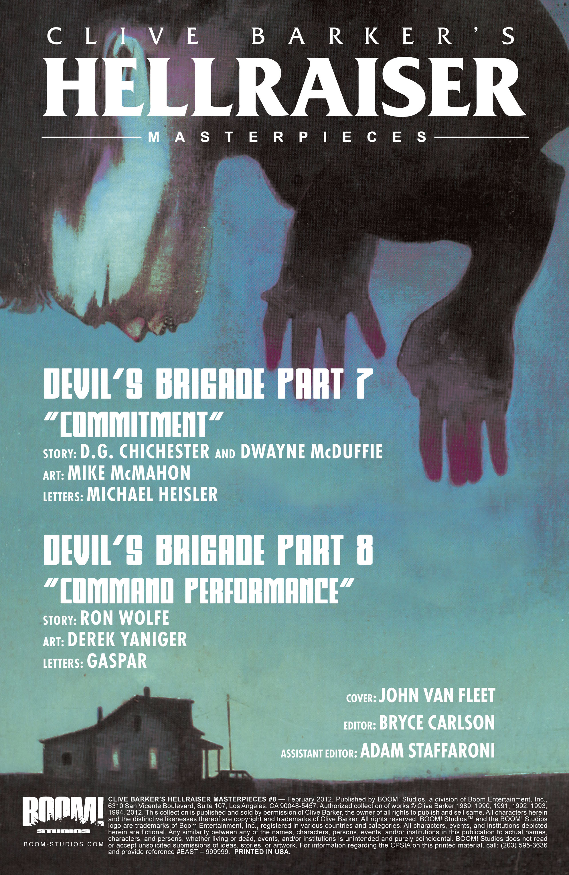 Read online Clive Barker's Hellraiser Masterpieces comic -  Issue #8 - 2