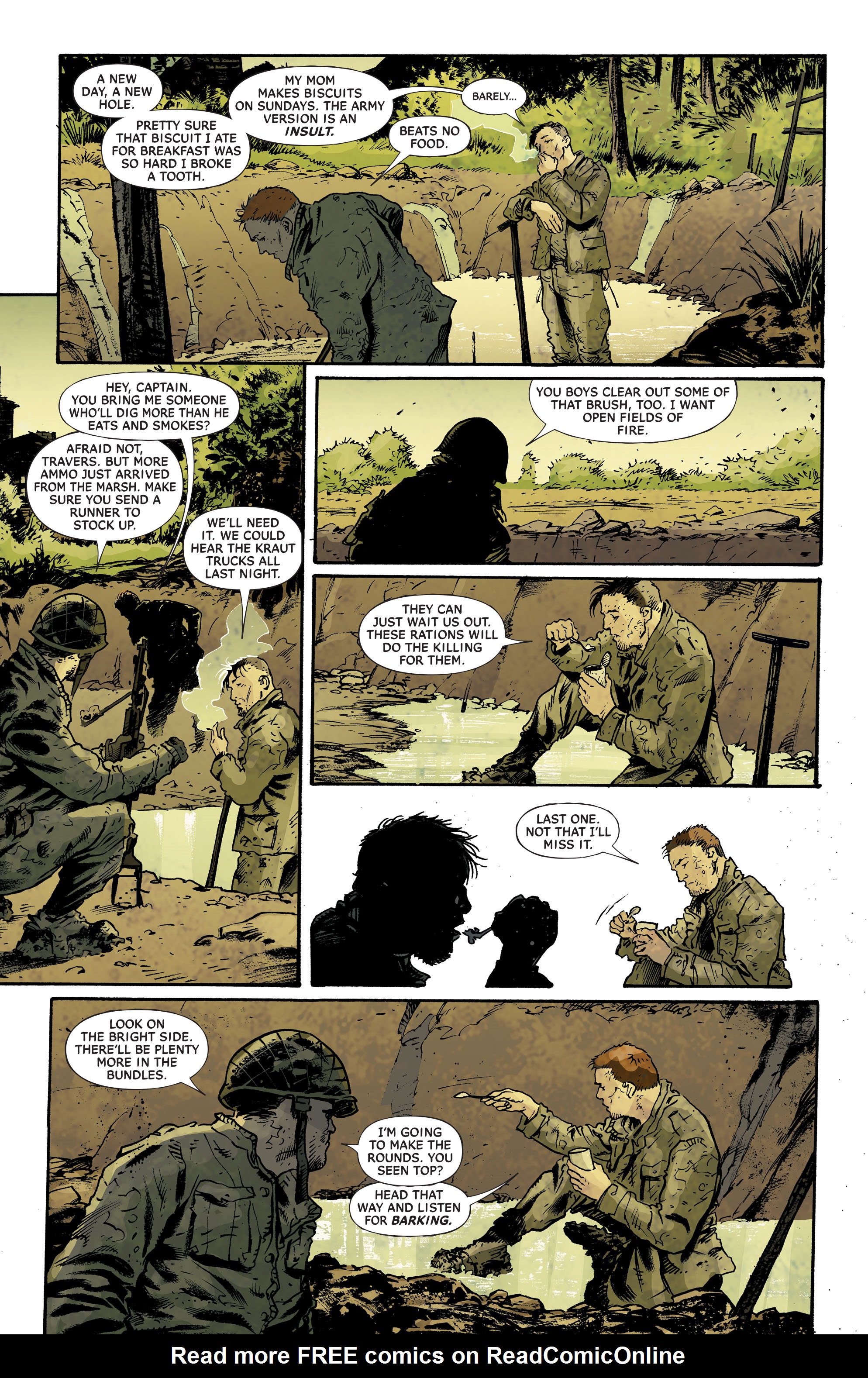 Read online Six Days: The Incredible Story of D-Day's Lost Chapter comic -  Issue # TPB - 34