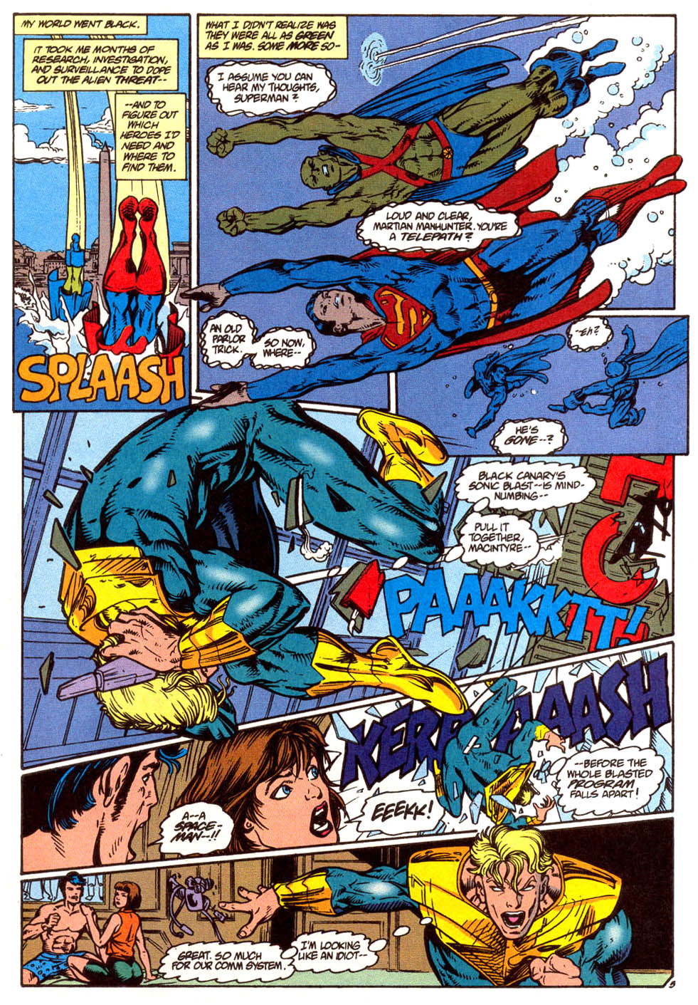 Read online Justice League America comic -  Issue #92 - 6