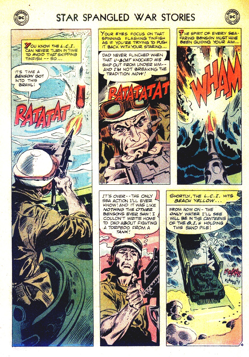 Read online Star Spangled War Stories (1952) comic -  Issue #69 - 6