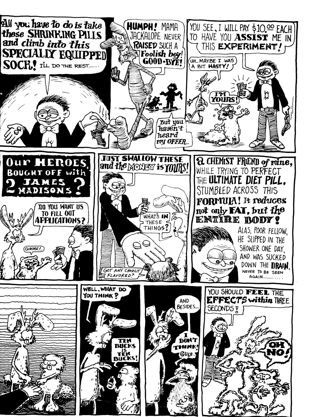 Read online Junior Jackalope comic -  Issue #1 - 6
