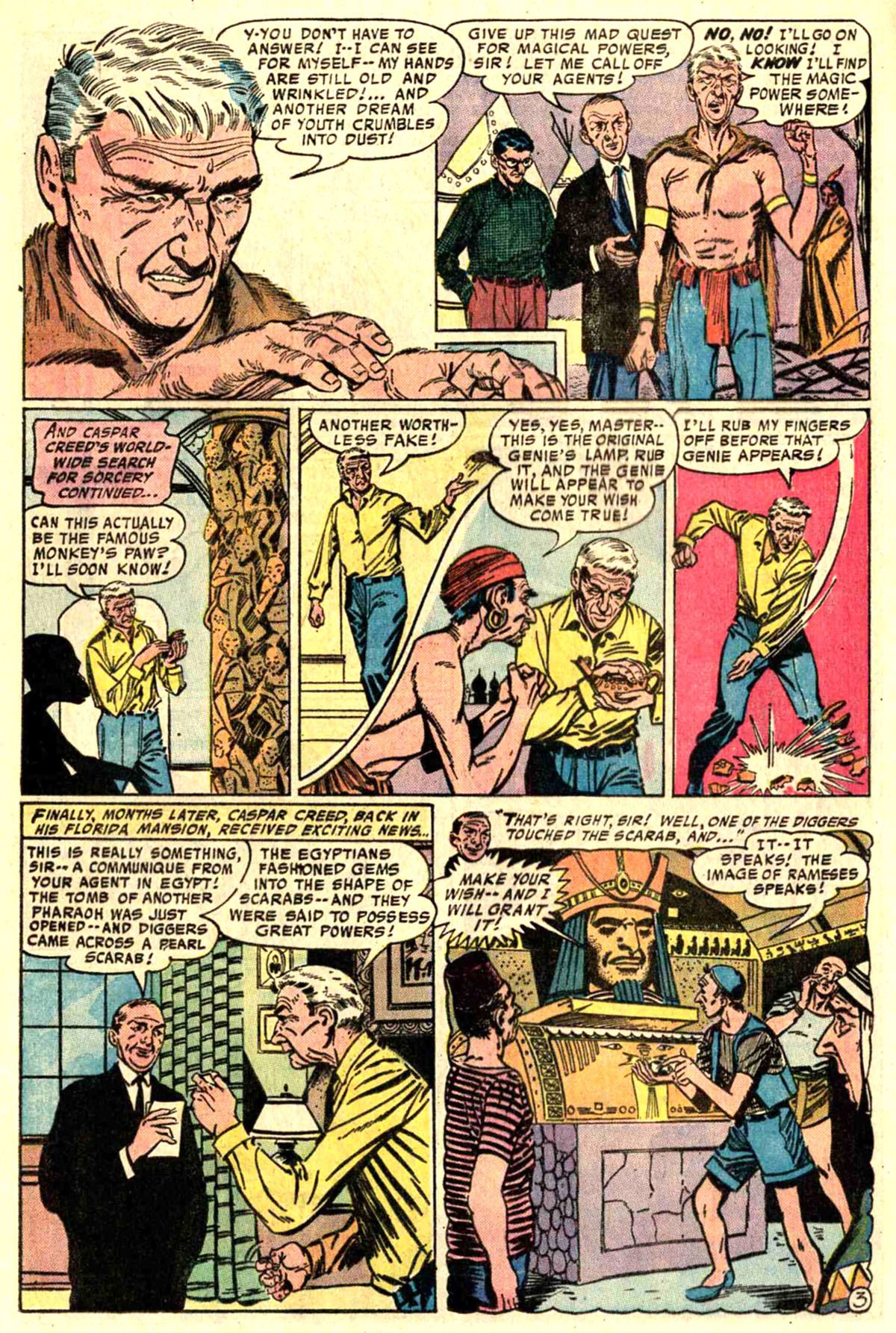 Read online House of Mystery (1951) comic -  Issue #201 - 16