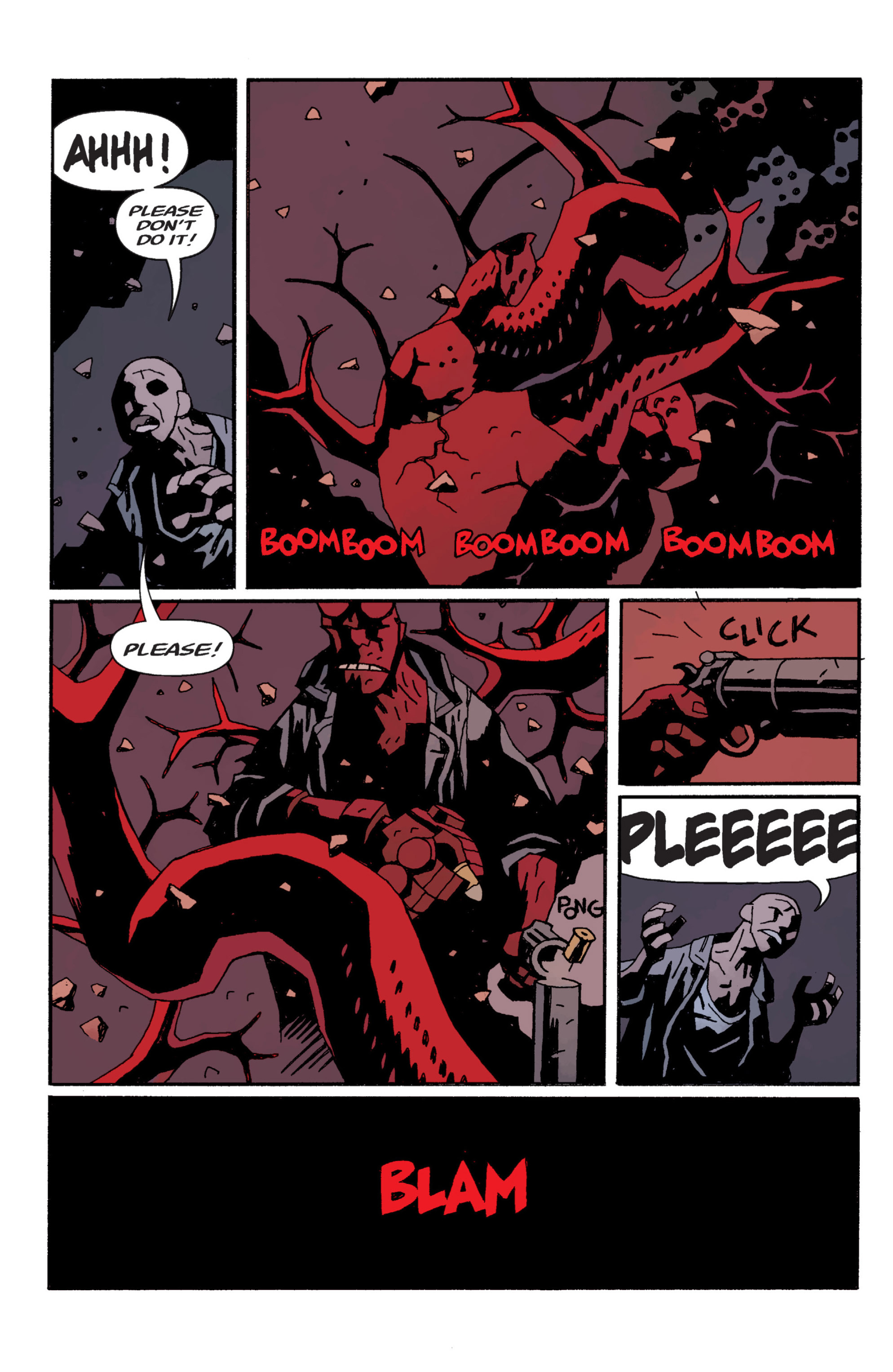 Read online Hellboy comic -  Issue #10 - 132