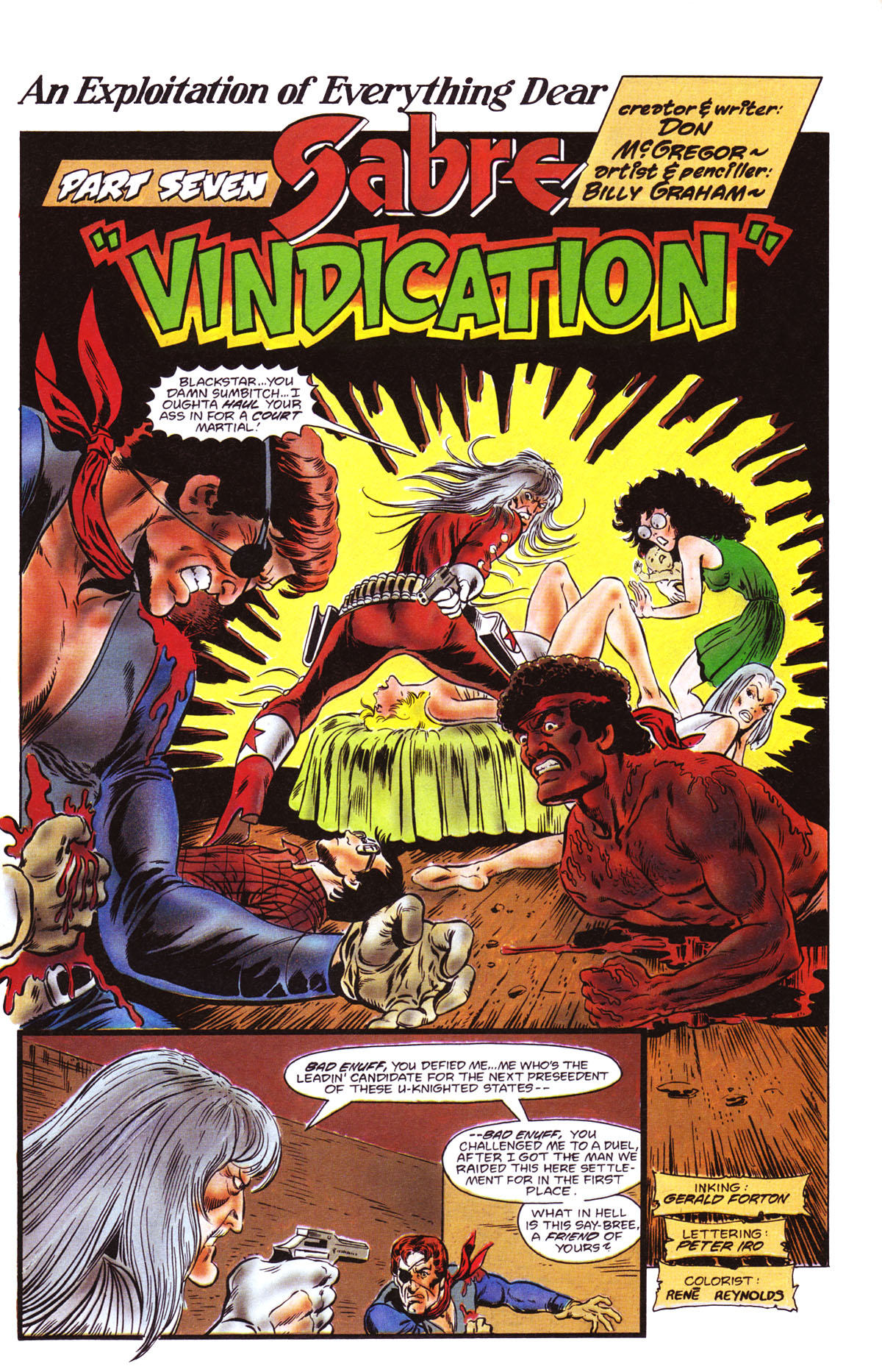 Read online Sabre comic -  Issue #9 - 4
