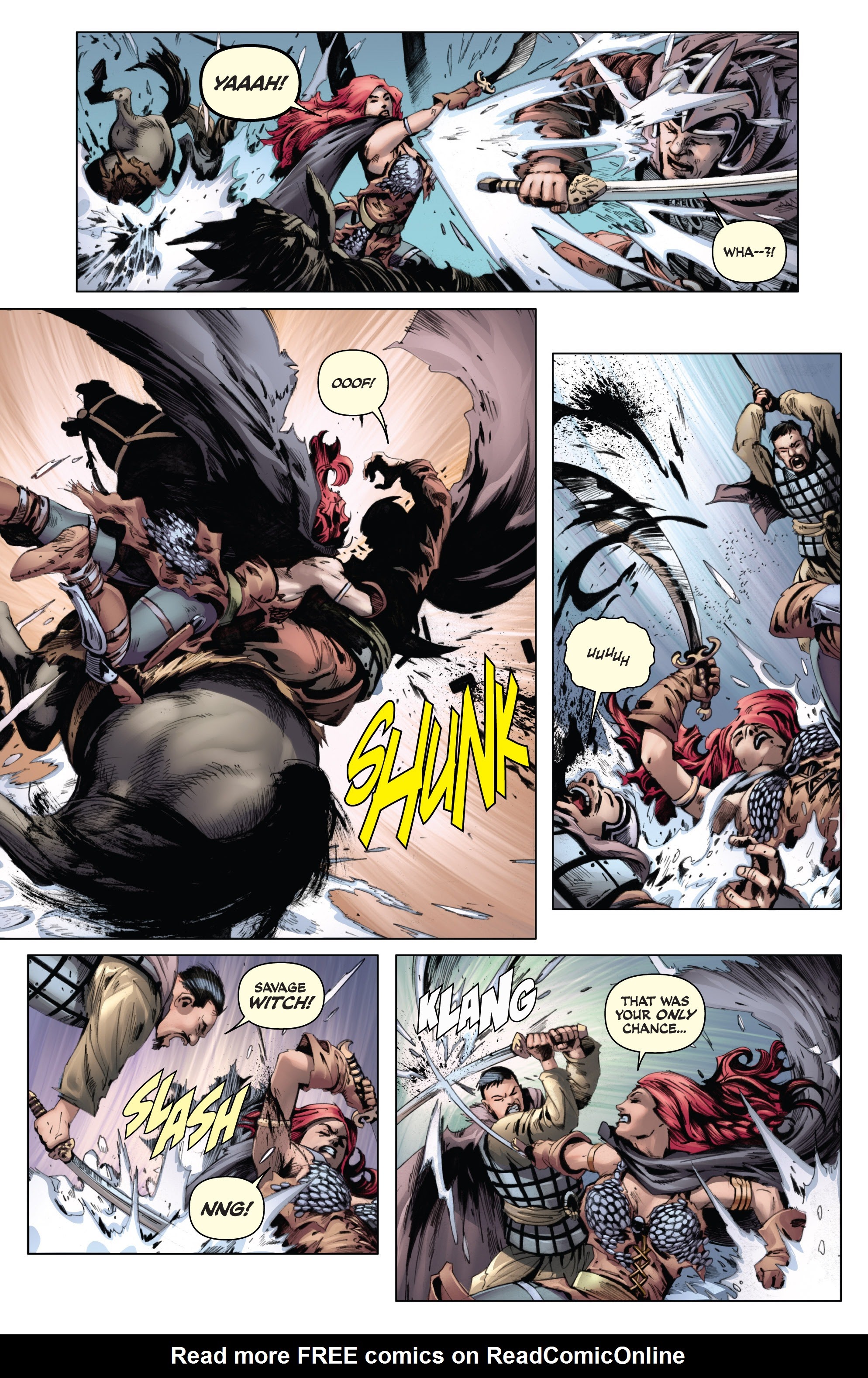 Read online Red Sonja and Cub comic -  Issue # Full - 13