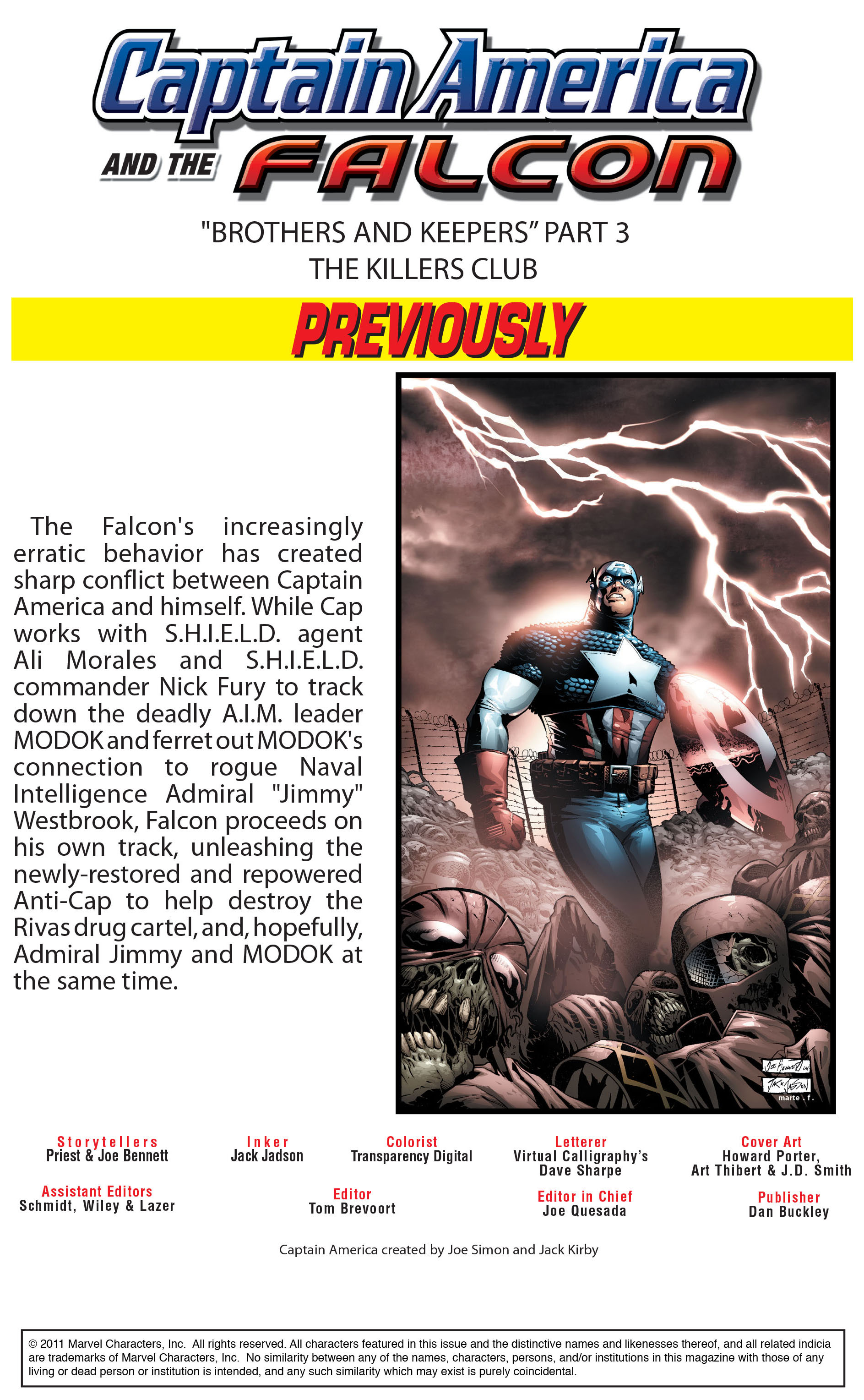 Captain America & the Falcon 10 Page 1