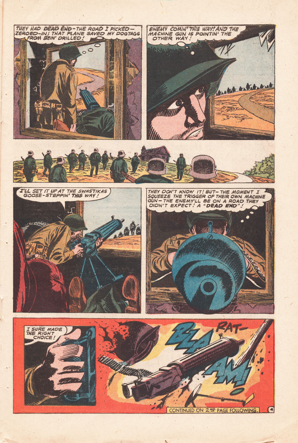 Read online Our Army at War (1952) comic -  Issue #168 - 27