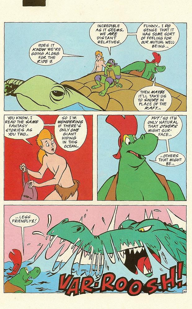Read online Teenage Mutant Ninja Turtles Presents: Donatello and Leatherhead comic -  Issue #2 - 22