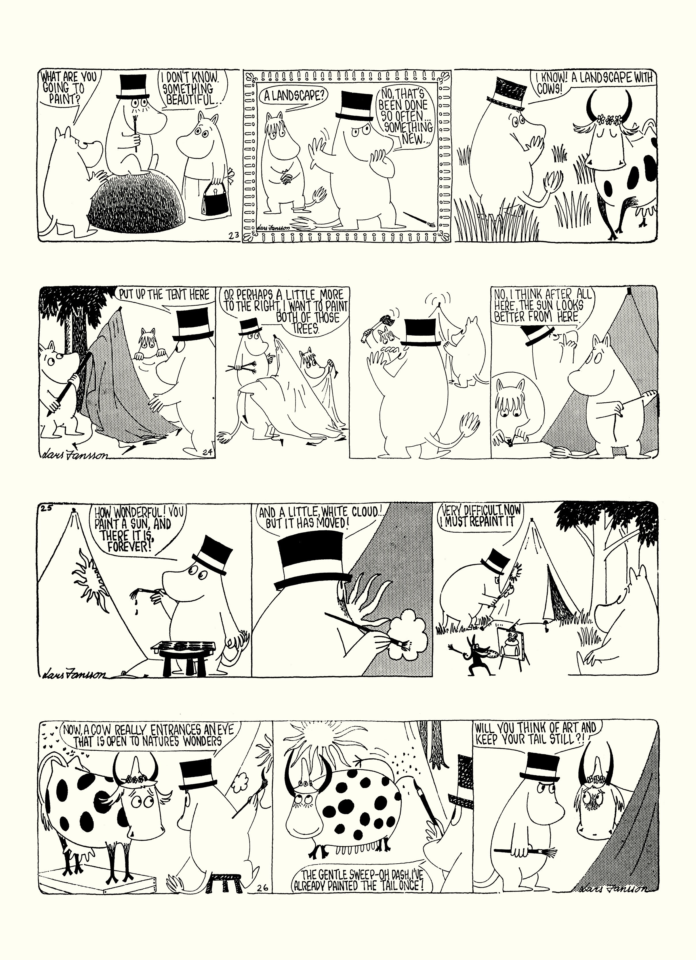 Read online Moomin: The Complete Lars Jansson Comic Strip comic -  Issue # TPB 8 - 33