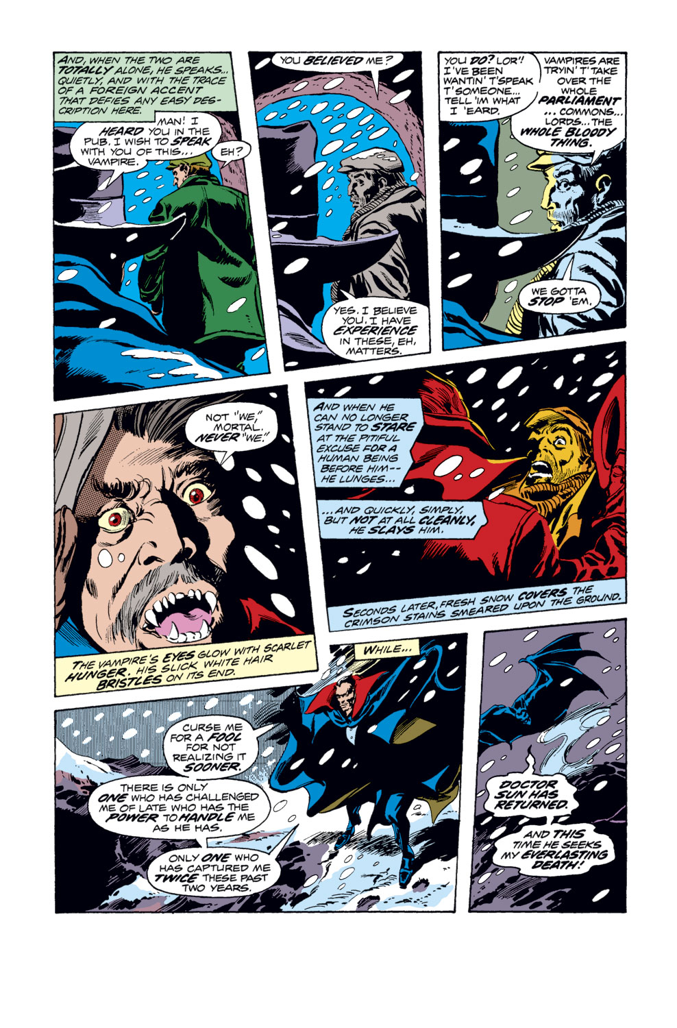 Read online Tomb of Dracula (1972) comic -  Issue #33 - 17